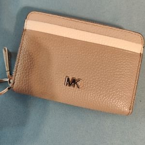 Michael Kors Tricolor Zip-Around Coin Card Wallet
